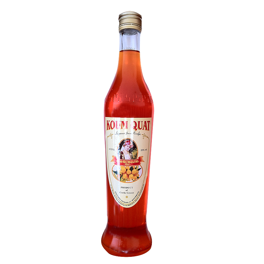 Liqueur Kum Quat Corfu Product