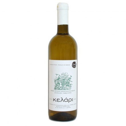 Greek Goulis Kelari White Wine 750ml from Corfu