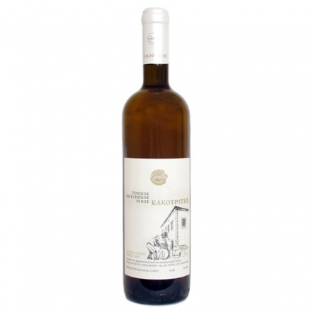 Greek Goulis Kakotrygis White Wine 750ml from Corfu