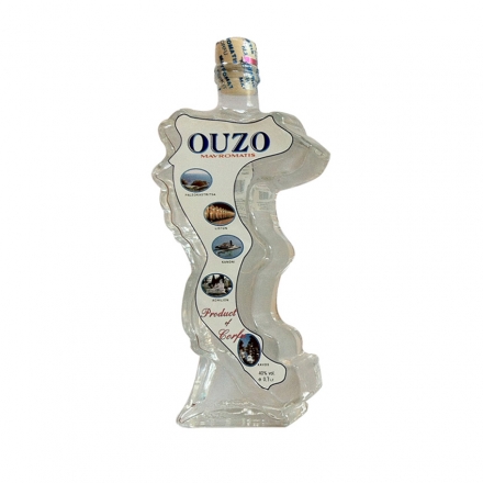 Greek Ouzo Mavromatis 100ml from Corfu
