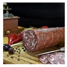 Traditional Smoked Salami from Corfu (coarsely chopped) 900gr