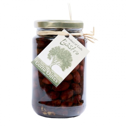 Greek Liastro Corfu Olives 350gr from Corfu