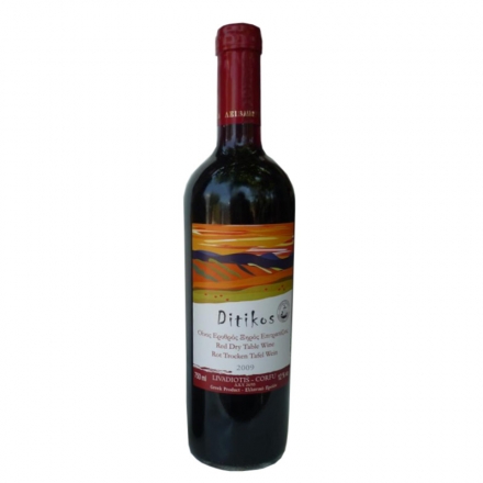 Greek Livadiotis Red Wine  750ml from Corfu