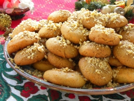 Christmas honey sweets